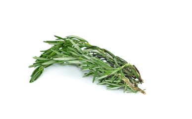 rosemary isolated on white background