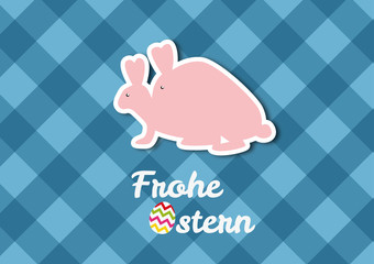 Ostermotiv Scherz Grußkarte