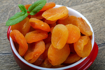Dried apricots