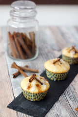 Muffin alla cannella