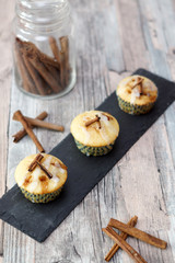 Muffin alla cannella