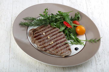 Grilled beaf steak