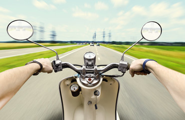 Fototapeta premium Driving