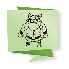 viking doodle
