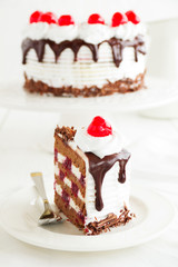 Austrian Black Forest cake.
