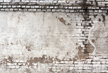 Old dirty brick wall texture.