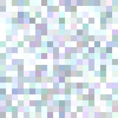 Light color square mosaic vector background