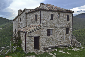 Paese di Elcito, San Severino Marche, Macerata
