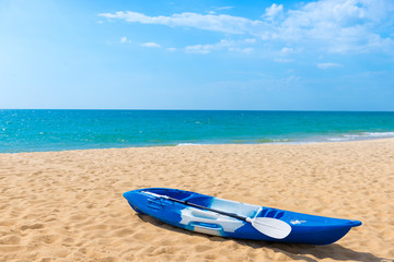 Kayak on the beach
