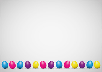 Ostereier Hintergrund