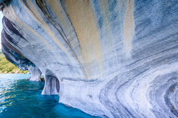 Fototapeta premium Marble Caves of lake General Carrera (Chile) 