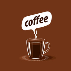 vector logo for coffee