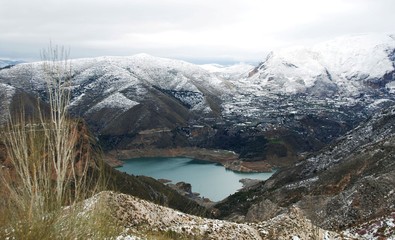 Lago en Sierra Nevada, Granada