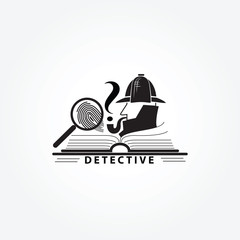 Detective Story, open book.