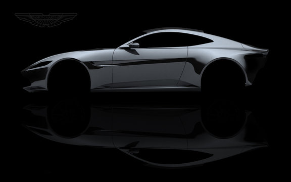Fahrzeugdesign Karosserie eines Sportwagens aus Aluminium
