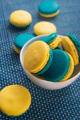 Sweet food macaroons