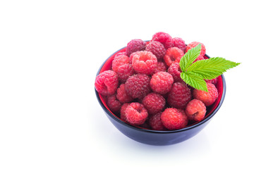 photo of fresh raspberry