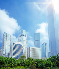 Fototapeta premium modern buildings