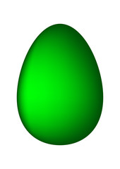 Easter egg vector symbol , icon  design. Spring illustration isolated on white background.