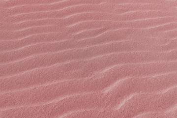 Fototapeta na wymiar Red Sand Waves, Texture, Beach