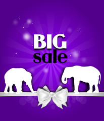 Big sale card