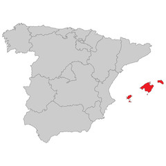 Obraz na płótnie Canvas Spanien - Balearische Inseln