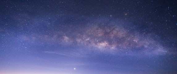 Obraz na płótnie Canvas Milkyway on a night sky