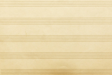 Old music sheet background and texture