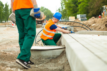 Road worker job