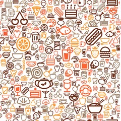 seamless food background