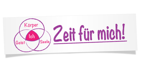 Obraz premium Zeit für mich!