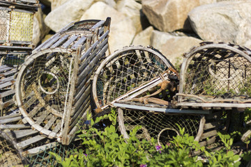 Lobster trap in Canada