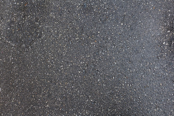Wet asphalt road texture