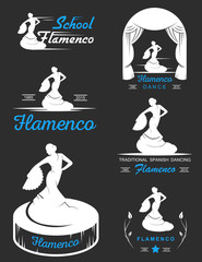 Set Logos and Badges Flamenco