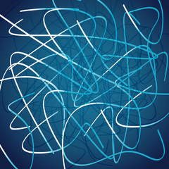 Moving colorful lines of abstract background