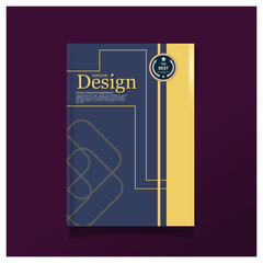 Vector design for Cover Report, Brochure, Flyer, Poster in A4 size