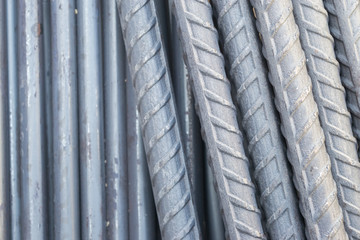 Steel rods for construction