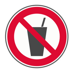 Schild Trinkverbot