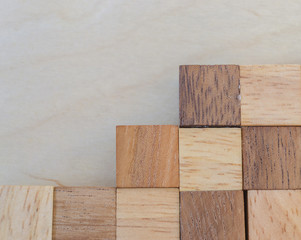 Wood texture on wood table background