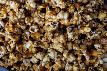 Homemade Caramel Popcorn