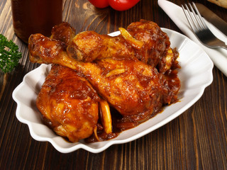 Hähnchen BBQ