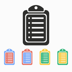 Checklist - vector icon.