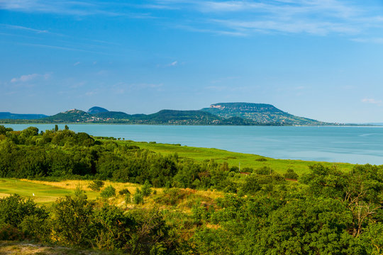 Landscape at Lake Balaton