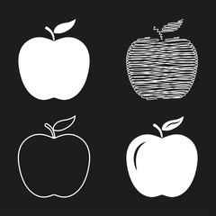 Apple - vector icon.