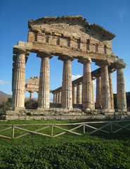 Temple d'Ath&eacute;na &agrave; Paestum