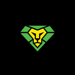 Diamond lion symbol 