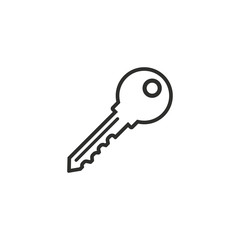 Key - vector icon.