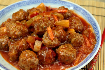 boulettes sauce aigre-douce 03032016
