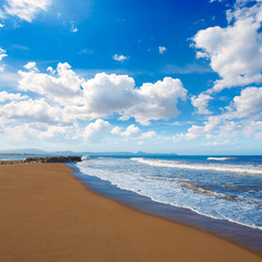 Denia beach Las Marinas in Alicante Spain