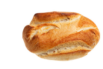 frische Brötchen isoliert auf weiss